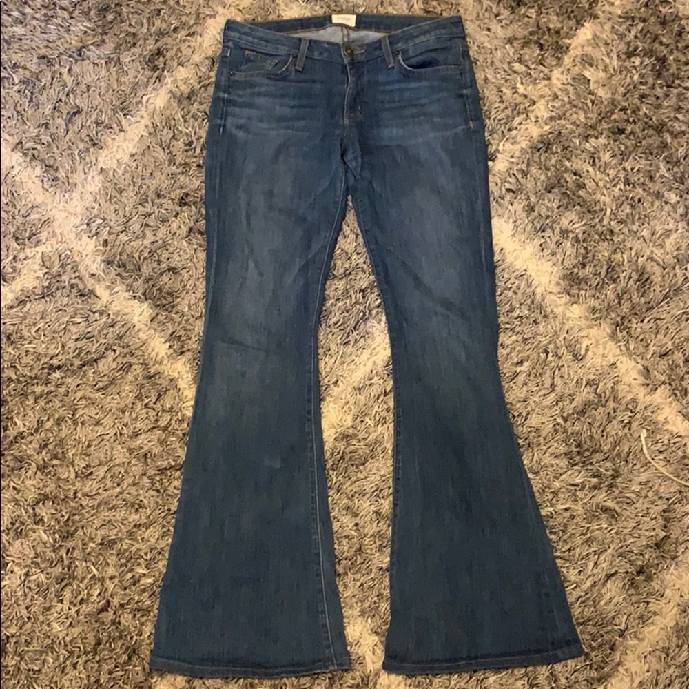Hudson Low Rise Flare Jeans